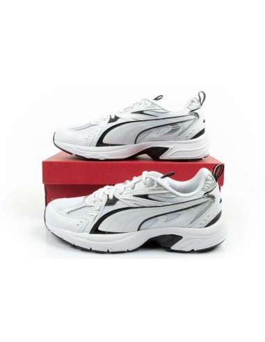 Puma men's sports shoes Milenio Tech sneakers white lightweight