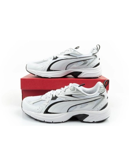 Puma men's sports shoes Milenio Tech sneakers white lightweight