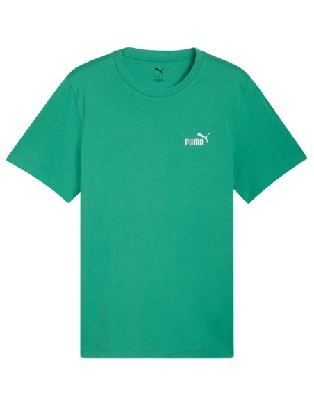 Puma Men's ESS Small No 1 Logo Tees Green 682535 40