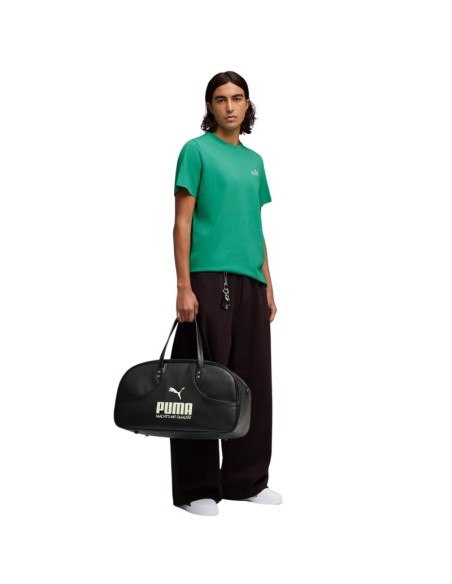 Puma Men's ESS Small No 1 Logo Tees Green 682535 40