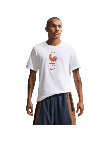 Nike FFF Soccer Men's TShirt White IH2181 100