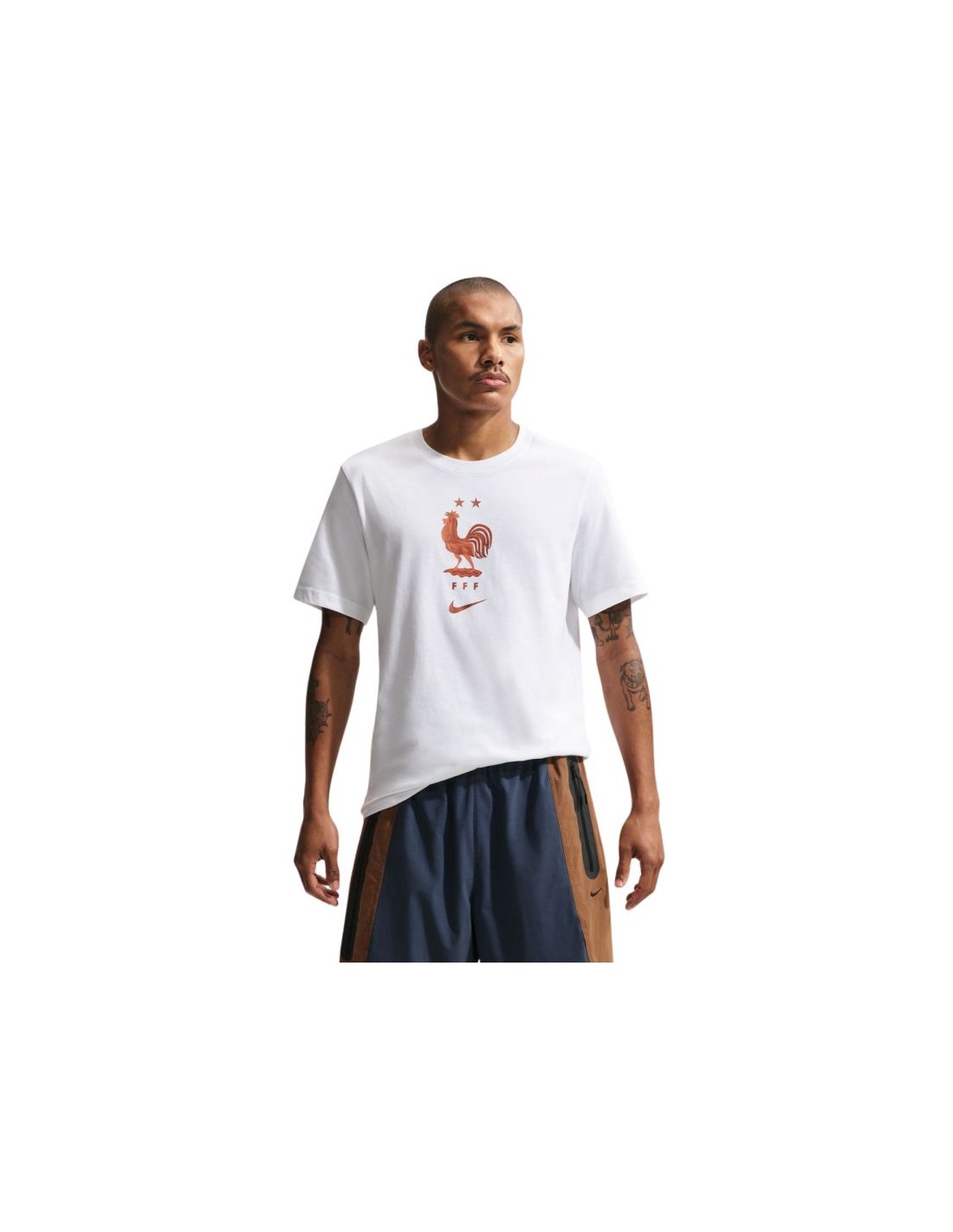 Nike FFF Soccer Men's TShirt White IH2181 100