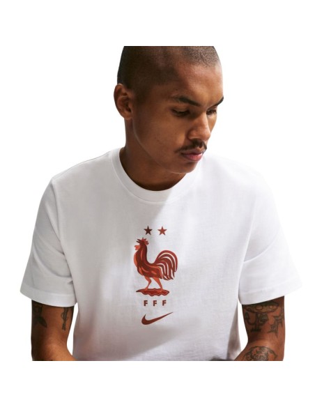 Nike FFF Soccer Men's TShirt White IH2181 100