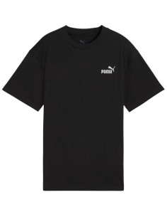 Puma ESS Small No 1 Logo Relaxed Tee for Kids Black 684920 01