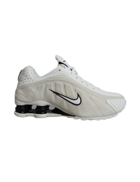 Nike Shox R4 Summit WhiteLight Orewood Brown Beige Women's Sports Shoes HQ7739100
