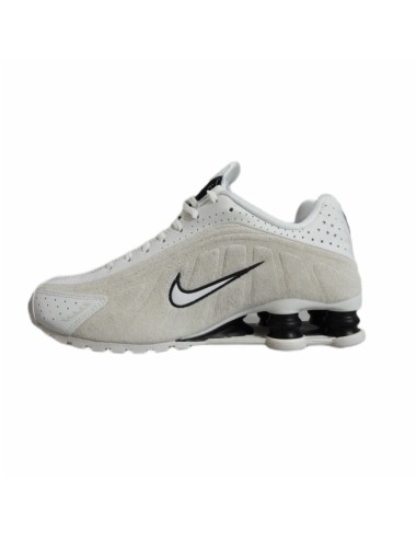 Nike Shox R4 Summit WhiteLight Orewood Brown Beige Women's Sports Shoes HQ7739100