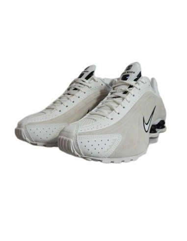 Nike Shox R4 Summit WhiteLight Orewood Brown Beige Women's Sports Shoes HQ7739100