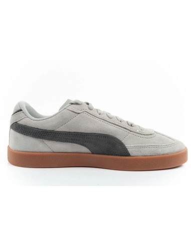 Puma Club II Era men's sports shoes leather sneakers gray