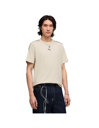 Men's Puma Tape Tee Tshirt beige 691693 87