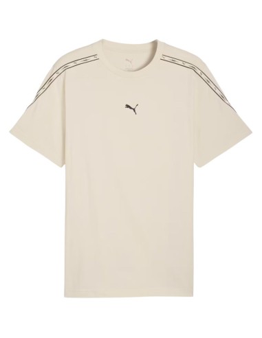 Men's Puma Tape Tee Tshirt beige 691693 87