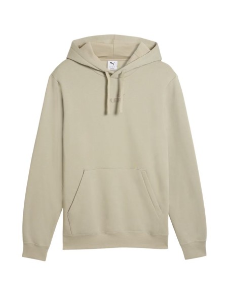 Men's Puma ESS No 1 Logo Centered Hoodie Gray 692914 61