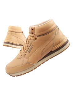 Puma ST Runner v4 Mid men's hightop sneakers brown