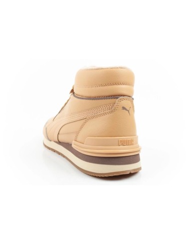 Puma ST Runner v4 Mid men's hightop sneakers brown