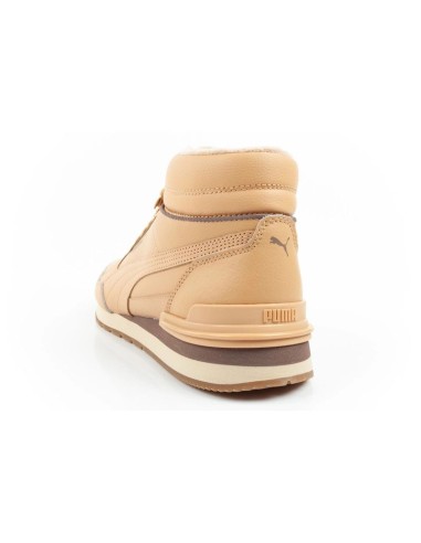 Puma ST Runner v4 Mid men's hightop sneakers brown