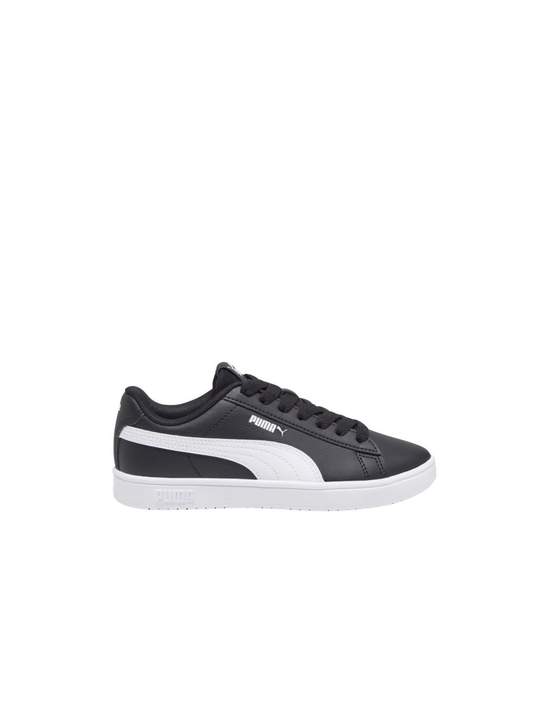 Puma Rickie Classic Kids Shoes Black and White 394252 03
