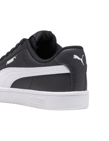 Puma Rickie Classic Kids Shoes Black and White 394252 03