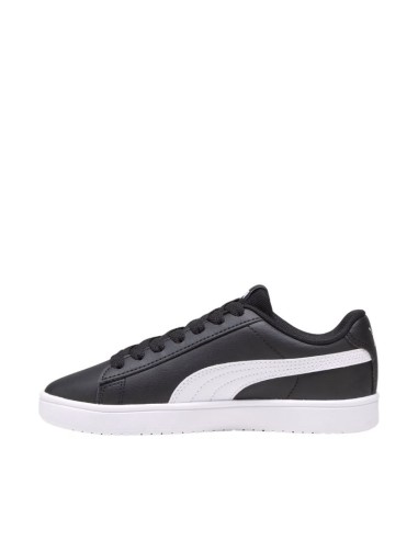 Puma Rickie Classic Kids Shoes Black and White 394252 03