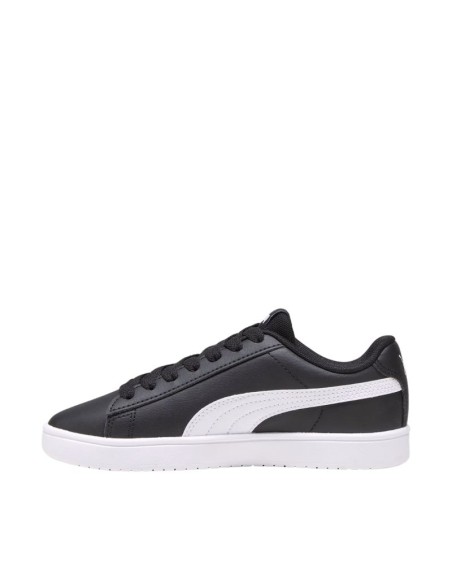 Puma Rickie Classic Kids Shoes Black and White 394252 03