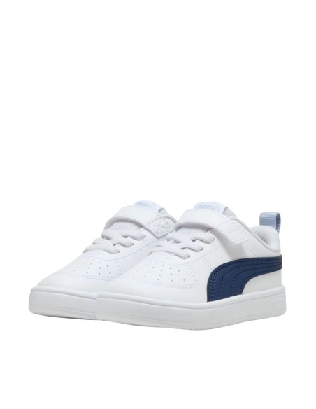 Puma Rickie AC Inf kids' shoes white and blue 384314 44