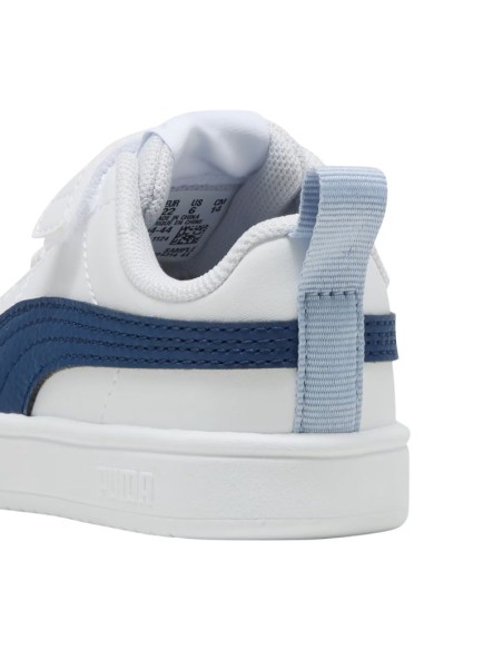 Puma Rickie AC Inf kids' shoes white and blue 384314 44