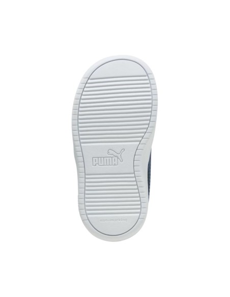 Puma Rickie AC Inf kids' shoes white and blue 384314 44