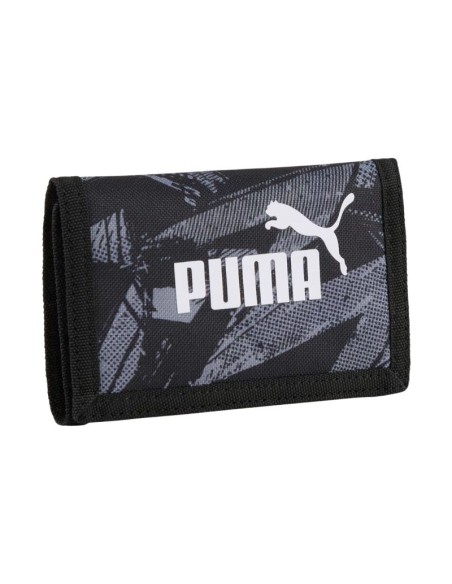 Puma Phase AOP Wallet Black and Gray 54758 05