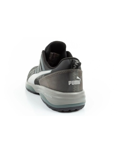 Puma Charge Black Disc Low S1P ESD HRO SRC Work Shoes Black BOA