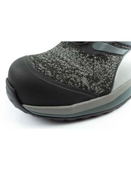 Puma Charge Black Disc Low S1P ESD HRO SRC Work Shoes Black BOA