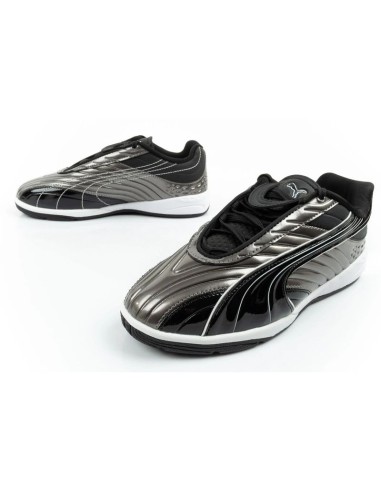 Puma VS2 Goalgetter children's sneakers sports shoes fashionable silver