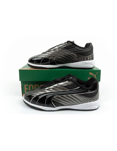 Puma VS2 Goalgetter children's sneakers sports shoes fashionable silver
