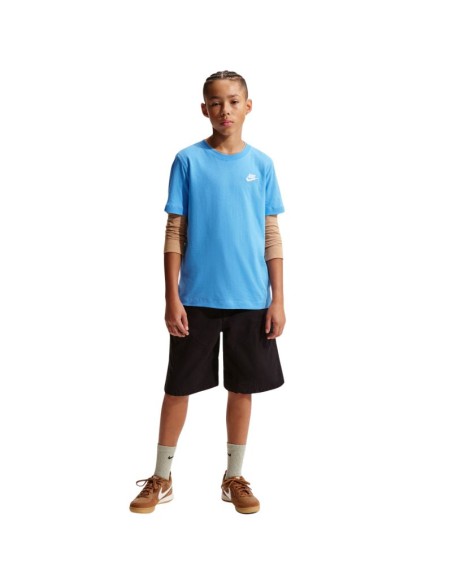 Nike Sportswear Kids' TShirt Light Blue FZ5177 412