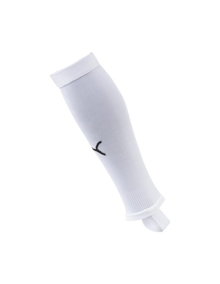 Puma Team Liga Stirrup Football Sleeves White 703439 04