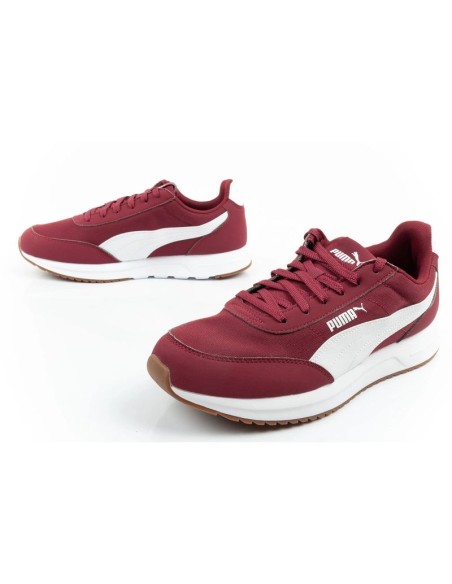 Puma sports shoes sneakers men's R78 Lightwind comfortable fashionable burgundy