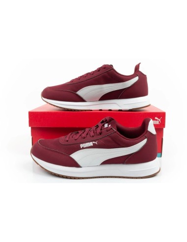 Puma sports shoes sneakers men's R78 Lightwind comfortable fashionable burgundy