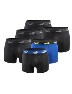 Puma men's boxer briefs 6Pack black blue comfortable cotton