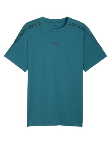 Puma Tape Tee turquoise men's tshirt 691693 41