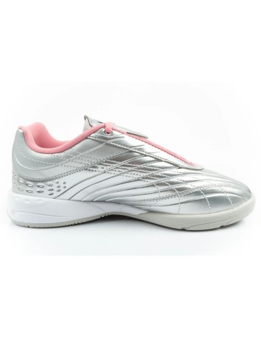 Puma sports shoes sneakers youth VS2 Goalgetter fashionable silver