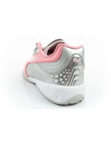 Puma sports shoes sneakers youth VS2 Goalgetter fashionable silver
