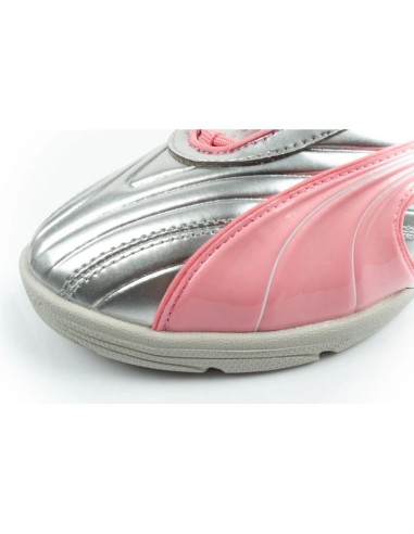 Puma sports shoes sneakers youth VS2 Goalgetter fashionable silver