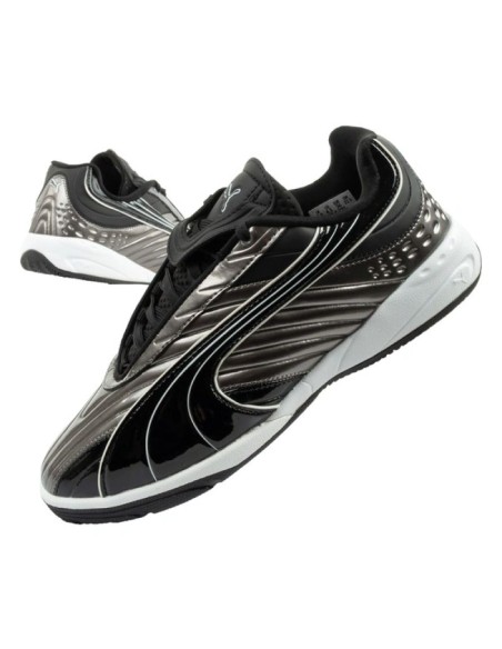 Puma sports shoes sneakers youth VS2 Goalgetter fashionable silver