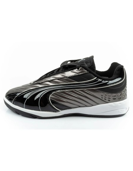 Puma sports shoes sneakers youth VS2 Goalgetter fashionable silver