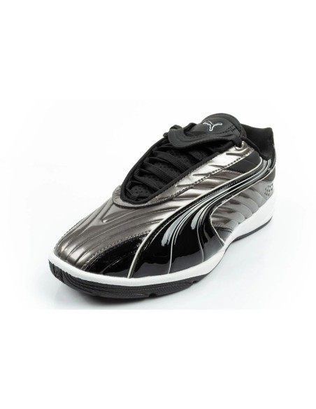 Puma sports shoes sneakers youth VS2 Goalgetter fashionable silver