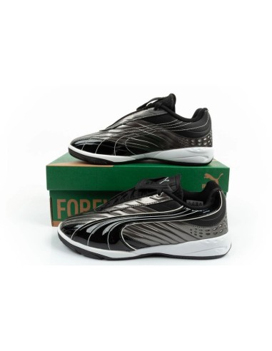 Puma sports shoes sneakers youth VS2 Goalgetter fashionable silver