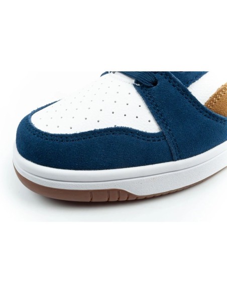 Puma Rebound v6 men's sports sneakers fashionable comfortable white navy brown
