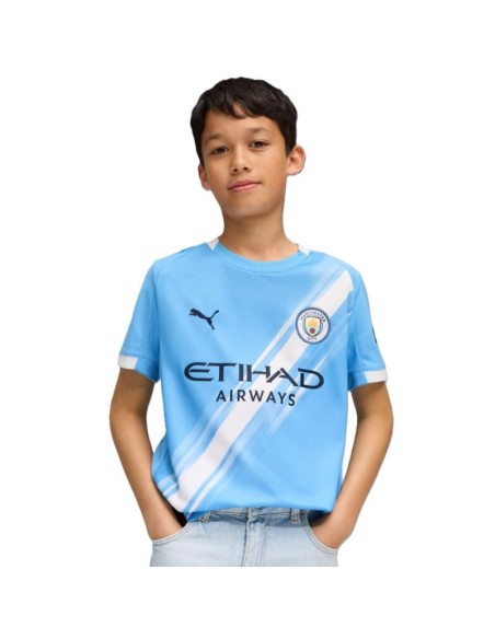 Puma Junior Manchester City Home Replica Jersey 78034101