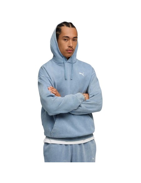 Puma ESS Elevated Relaxed Wash Hoodie M 688049 34