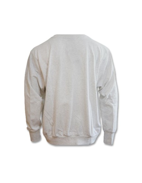 Nike Standard Issue Crew Sweatshirt Birch Basketball HeatherPale Ivory DA6741051
