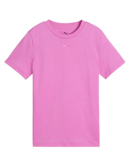 Puma ESS Centered Cat Logo Tee for kids pink 692972 74
