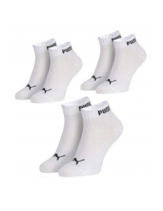 Puma unisex 3pack ankle socks cotton white comfortable
