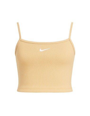 Nike Sportswear Essential Rib Crop Top SanddriftWhite DM6737126